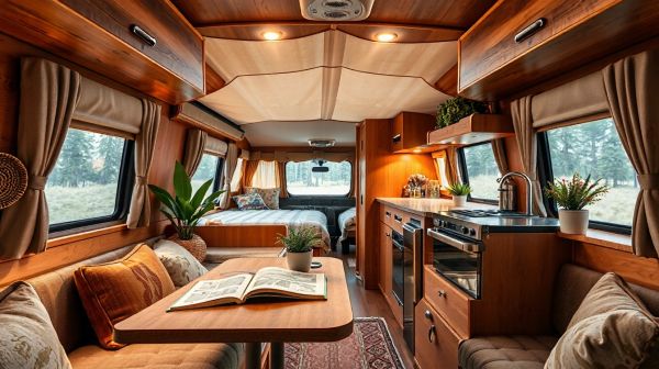 Camping-car : optimizez votre espace pour des voyages réussis !